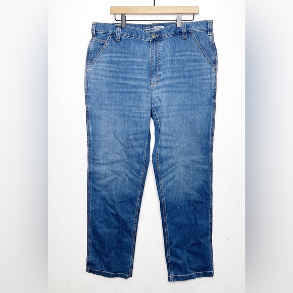 Carhartt Men's Rugged Flex Relaxed Fit Utility Jean BD2808-M 38X34 - Picture 2 of 11